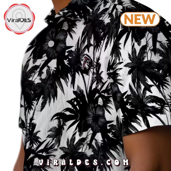 Atlanta Falcons Palm Motifs Hawaiian Shirt