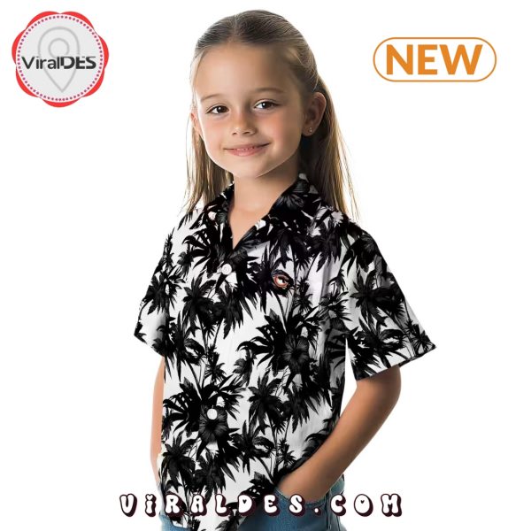 Chicago Bears Palm Motifs Hawaiian Shirt