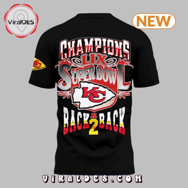 Kansas City Chiefs Back To Back Champions 2025 Shirt