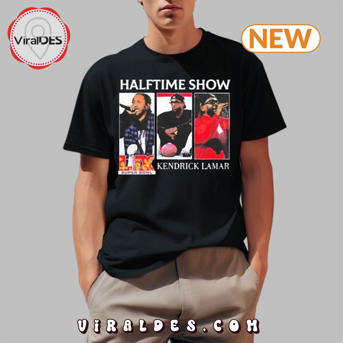 Kendrick Lamar Rapper Halftime Show Super Bowl T-Shirt Kendrick Lamar Rapper Halftime Show Super Bowl T-Shirt