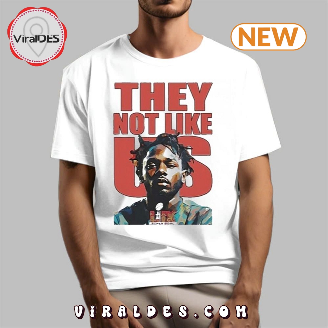 Kendrick Lamar Super Bowl 2025 They Not Like Us T-Shirt Kendrick Lamar Super Bowl 2025 They Not Like Us T-Shirt