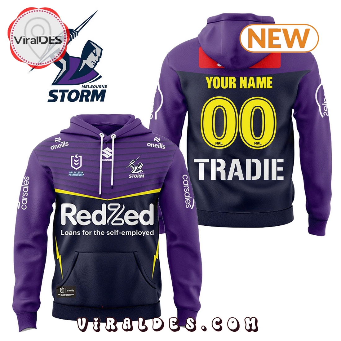 Melbourne Storm 2025 Custom Limited Hoodie Melbourne Storm 2025 Custom Limited Hoodie