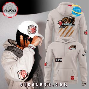 Memphis Grizzlies Drumatized Grey Hoodie