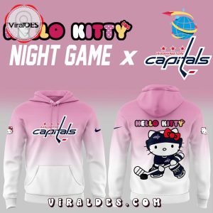 Washington Capitals x Hello Kitty Camouflage Hoodie