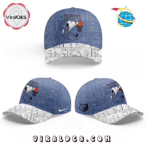 75th Anniversary of Peanuts Memphis Grizzlies Cap
