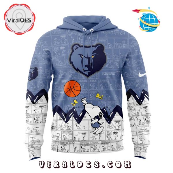 75th Anniversary of Peanuts Memphis Grizzlies Hoodie
