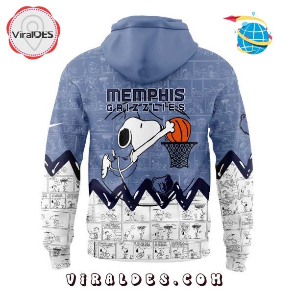 75th Anniversary of Peanuts Memphis Grizzlies Hoodie