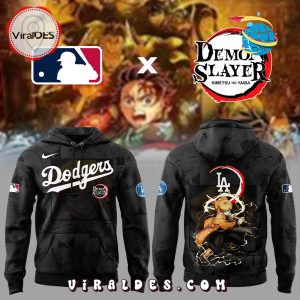 Los Angeles Dodgers x Demon Slayer Zenitsu Agatsuma Hoodie