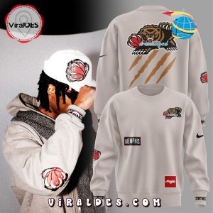 Memphis Grizzlies Drumatized Grey Hoodie