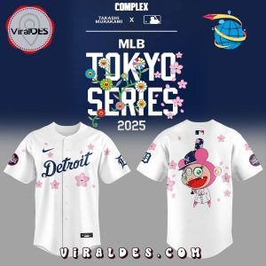 Detroit Tigers Takashi Murakami x MLB Tokyo Series Baseball Jersey