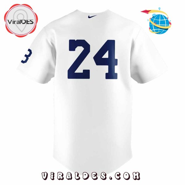 A Kobe Bryant Nike Mamba x Dodgers Baseball Jersey
