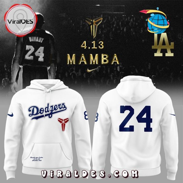 A Kobe Bryant Nike Mamba x Dodgers Hoodie