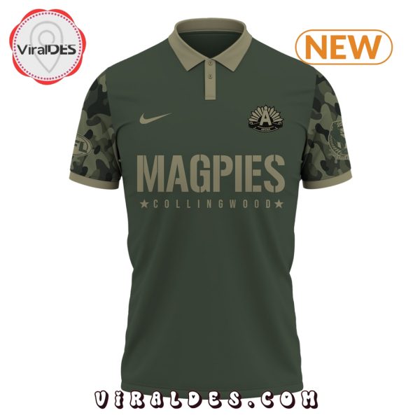 Collingwood Magpies x Anzac Day Limited Edition Polo, Cap