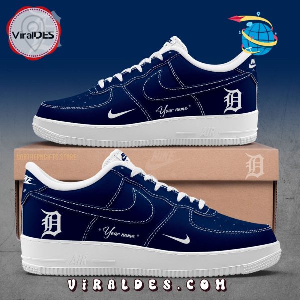 Custom Detroit Tigers For Fan Air Force 1 Sneakers