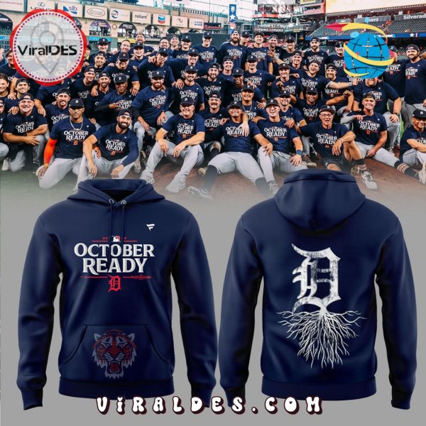 Detroit Tigers 2024 MLB Postseason Detroit Roots Hoodie
