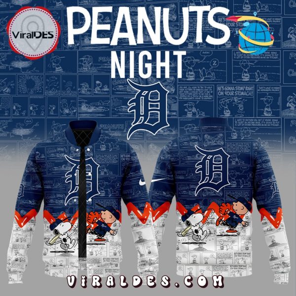Detroit Tigers 75th Anniversary of Peanuts Baseball Jacket