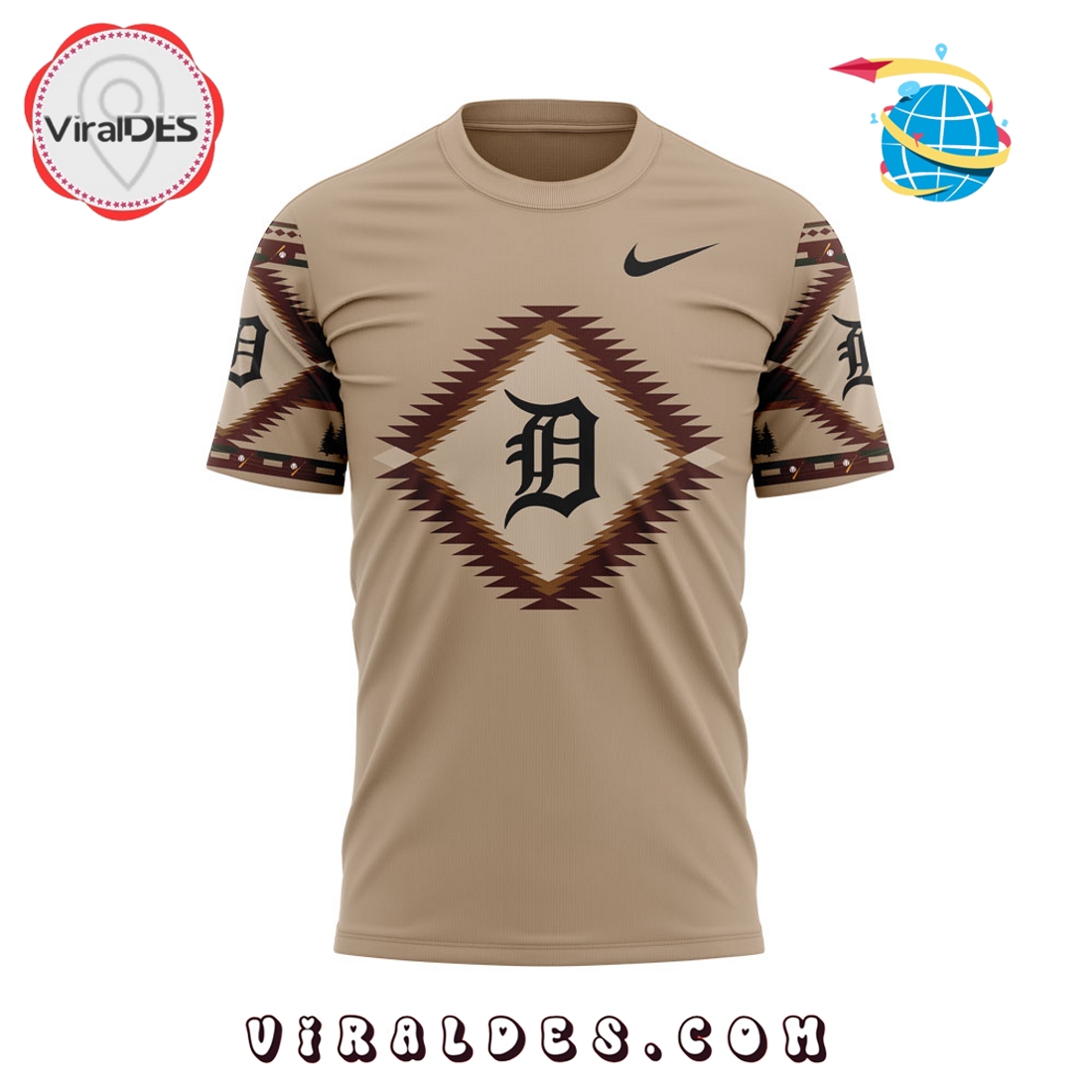 Detroit Tigers Native American Heritage 2025 Hoodie Detroit Tigers Native American Heritage 2025 Hoodie