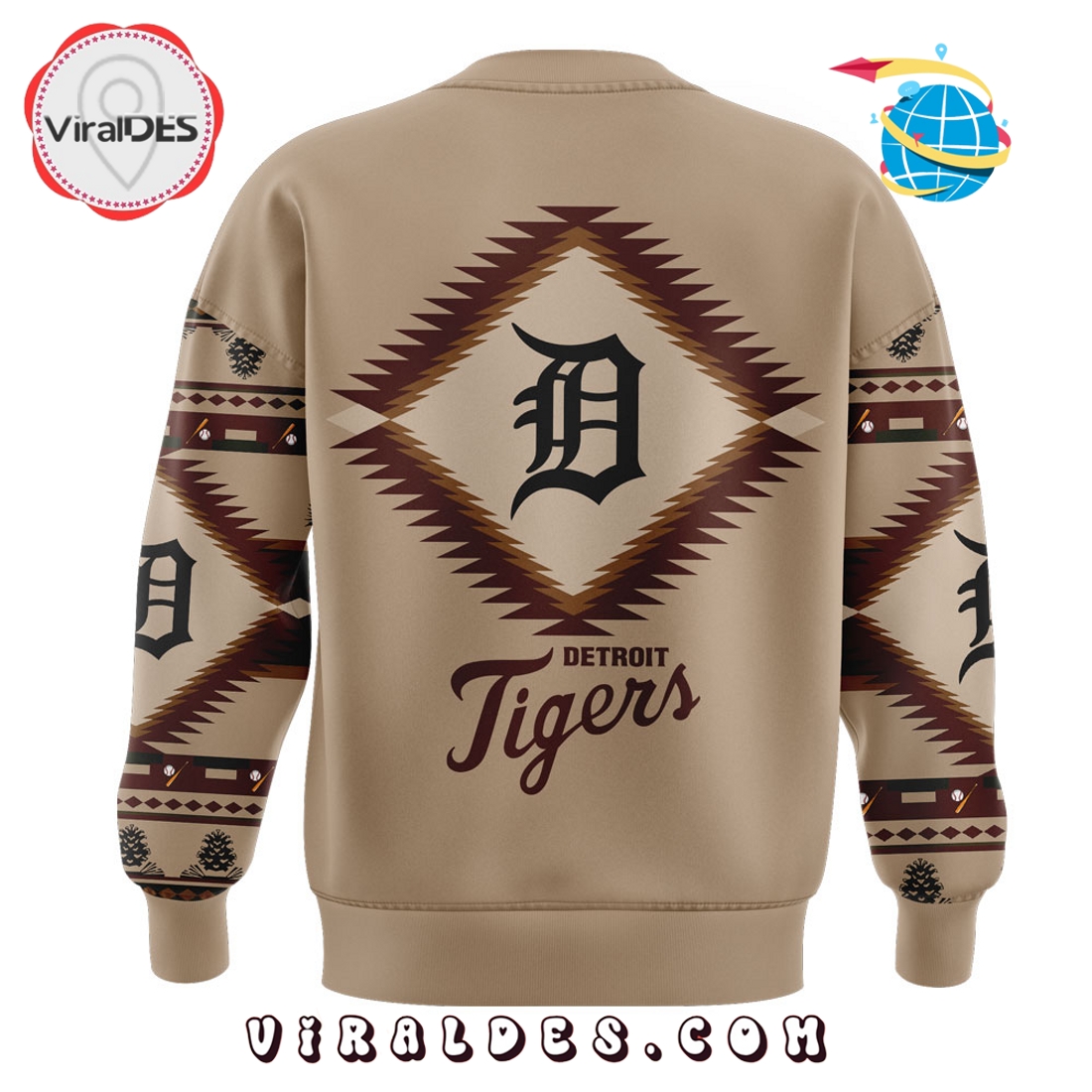 Detroit Tigers Native American Heritage 2025 Hoodie Detroit Tigers Native American Heritage 2025 Hoodie