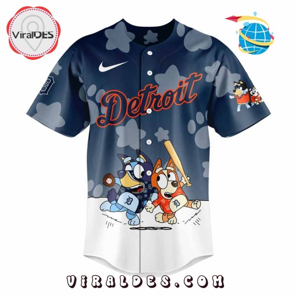 Detroit Tigers x Bluey and Bingo Baseball Jersey