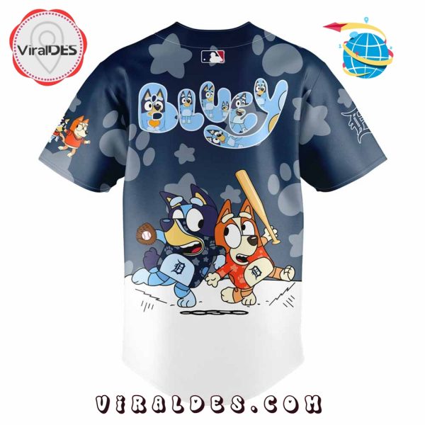 Detroit Tigers x Bluey and Bingo Baseball Jersey