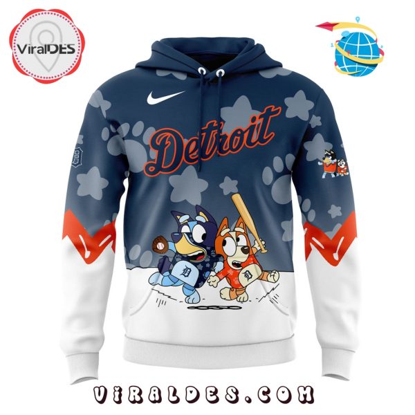 Detroit Tigers x Bluey and Bingo Hoodie