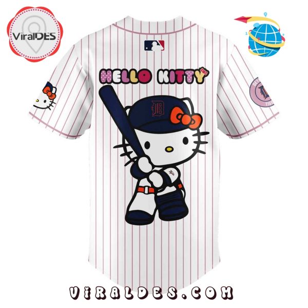 Detroit Tigers x Hello Kitty Night Game Baseball Jersey