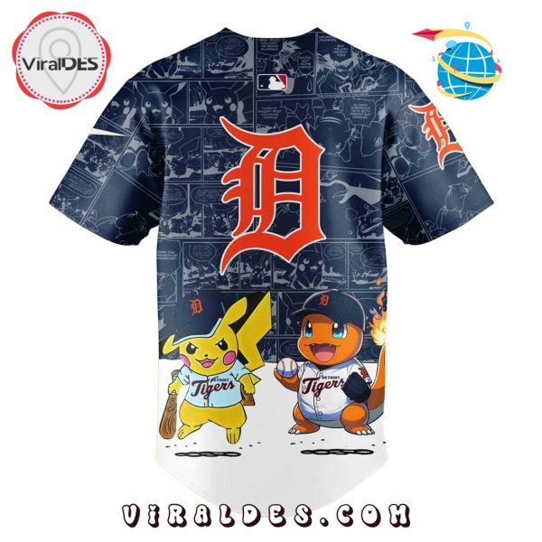 Detroit Tigers x Pokémon GO Baseball Jersey