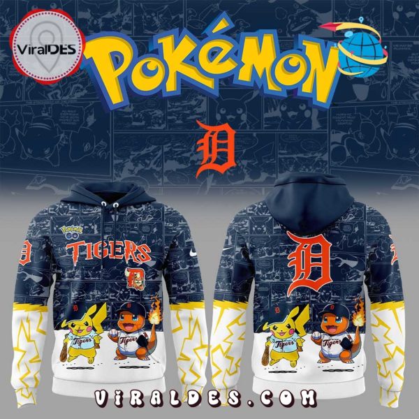 Detroit Tigers x Pokémon GO Hoodie