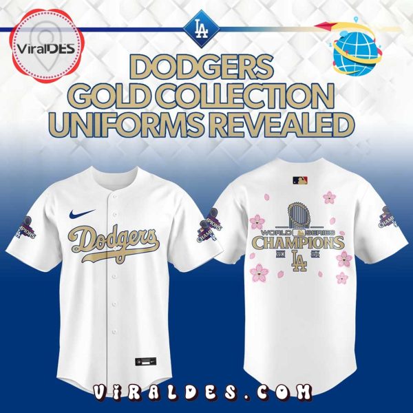 Dodgers Gold Collection Uniforms Revealed Baseball Jersey