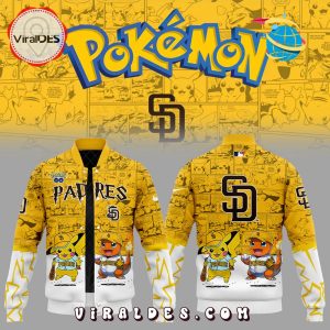 San Diego Padres x Pokémon GO Baseball Jacket