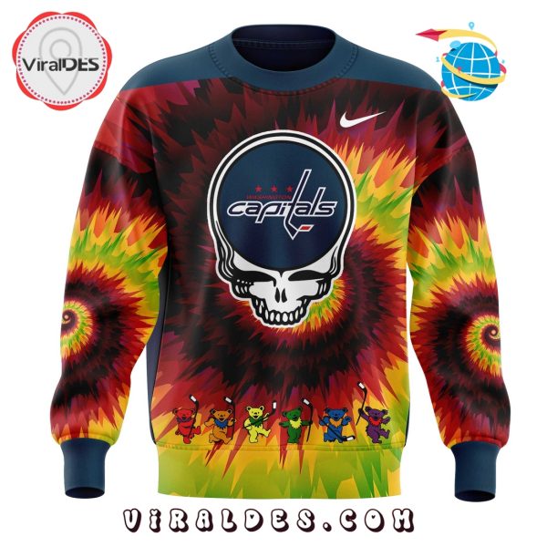 Grateful Dead Night 2025 Washington Capitals Hoodie
