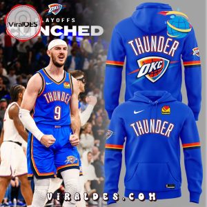 Oklahoma City Thunder Playoffs Clinched Swingman Hoodie