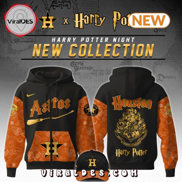 Houston Astros 2025 Harry Potter Night Game Hoodie, Jogger, Cap