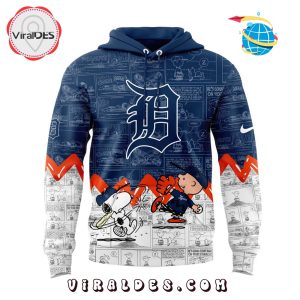Detroit Tigers 75th Anniversary of Peanuts Hoodie
