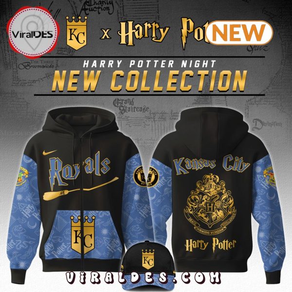 Kansas City Royals 2025 Harry Potter Night Game Hoodie, Jogger, Cap