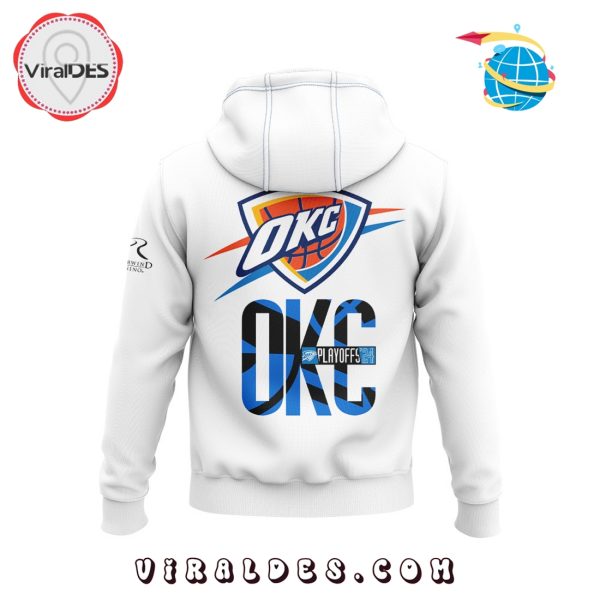 Limited Edition Oklahoma City Thunder White Hoodie