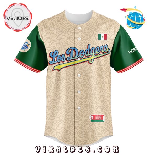 Los Angeles Dodgers MLB Mexican Heritage Night Baseball Jersey