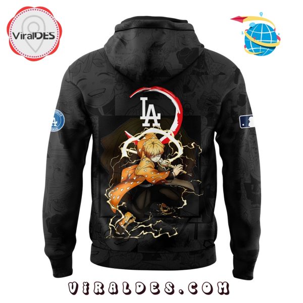 Los Angeles Dodgers x Demon Slayer Zenitsu Agatsuma Hoodie