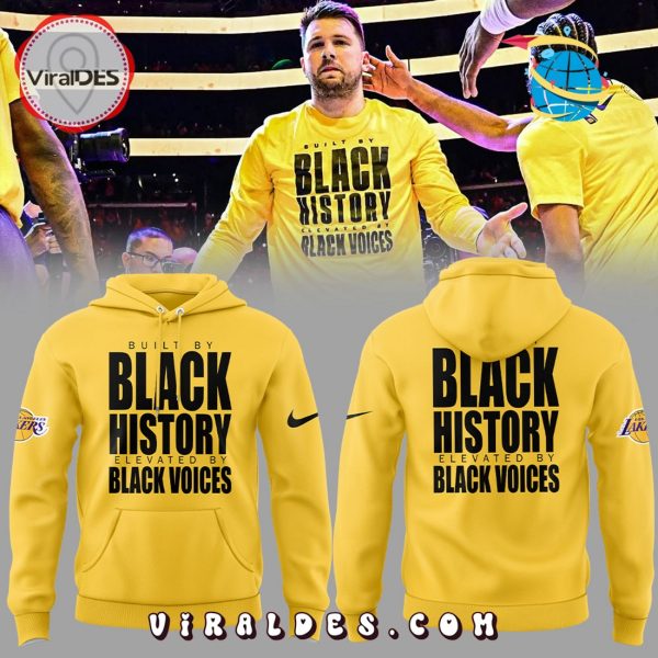 Los Angeles Lakers Black History Luka Doncic Hoodie