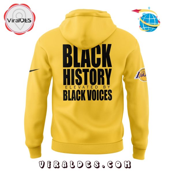 Los Angeles Lakers Black History Luka Doncic Hoodie