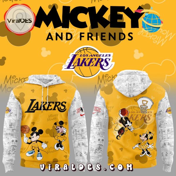 Los Angeles Lakers Mickey & Friends Hoodie