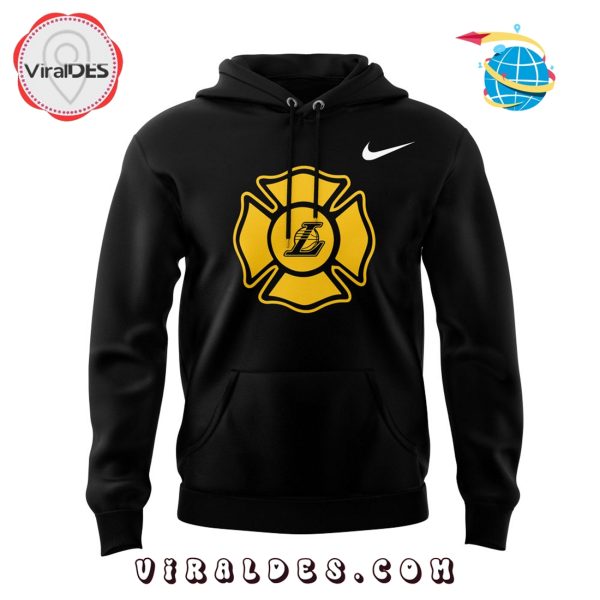 Los Angeles Lakers Thank You First Responders Hoodie
