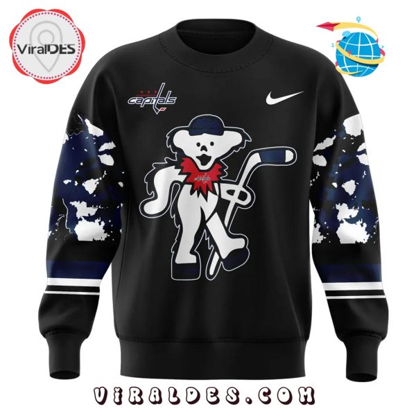 Luxury Washington Capitals Grateful Dead Night Hoodie