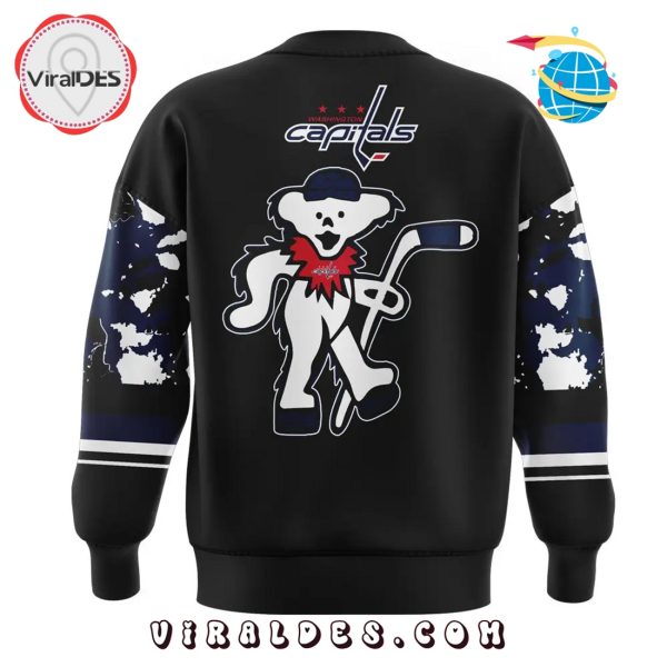 Luxury Washington Capitals Grateful Dead Night Hoodie