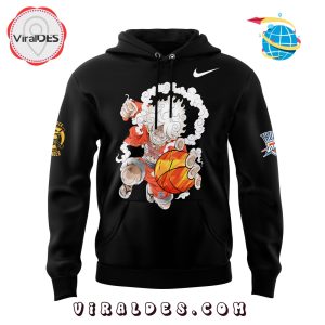 Oklahoma City Thunder Welcome Luffy Game Night Collab Hoodie