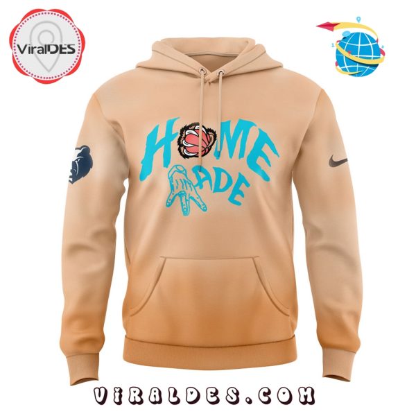 Memphis Grizzlies Home Made Collection Brown Hoodie