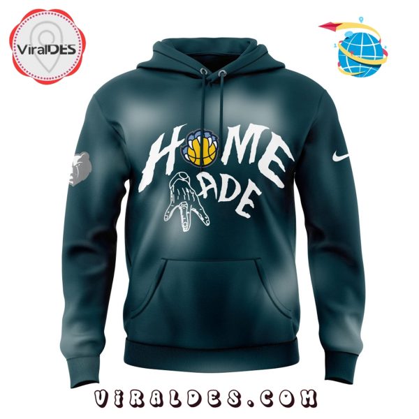 Memphis Grizzlies Home Made Collection Dark Hoodie