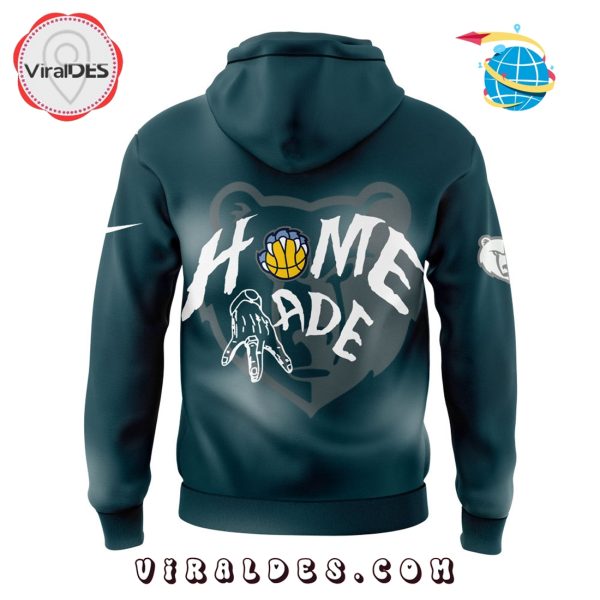 Memphis Grizzlies Home Made Collection Dark Hoodie