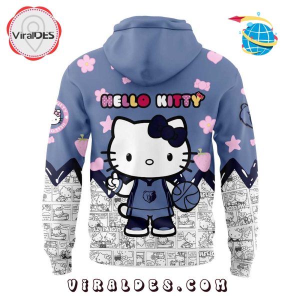 Memphis Grizzlies NBA Hello Kitty Night Game Hoodie