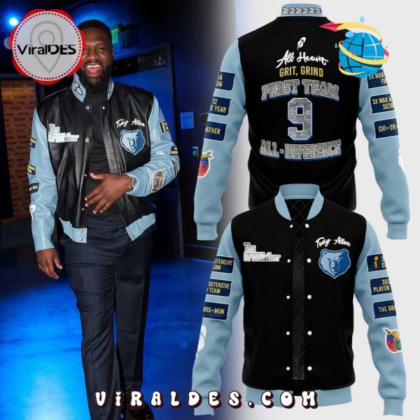 Memphis Grizzlies The Grind Father Tony Allen Baseball Jacket